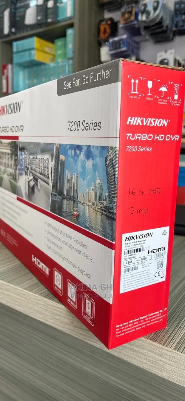 Hikvision 16ch DVR 1080p Turbo Hd Ds-7216hghi-M1 2