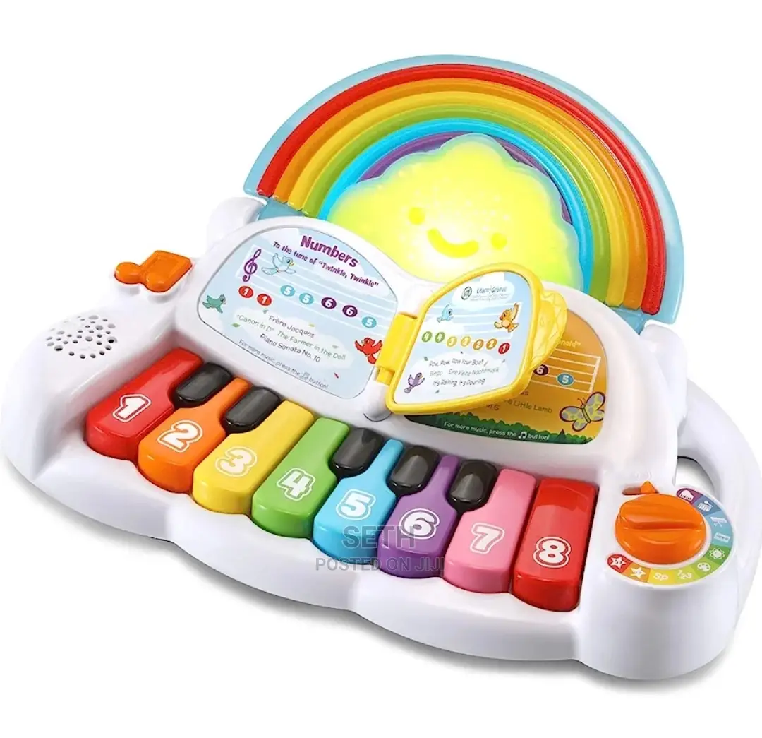Children Kids Leapfrog Learn and Groove Rainbow Lights Piano