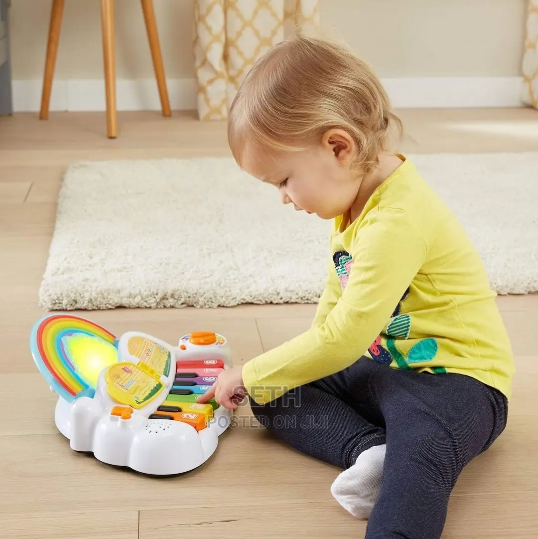 Children Kids Leapfrog Learn and Groove Rainbow Lights Piano