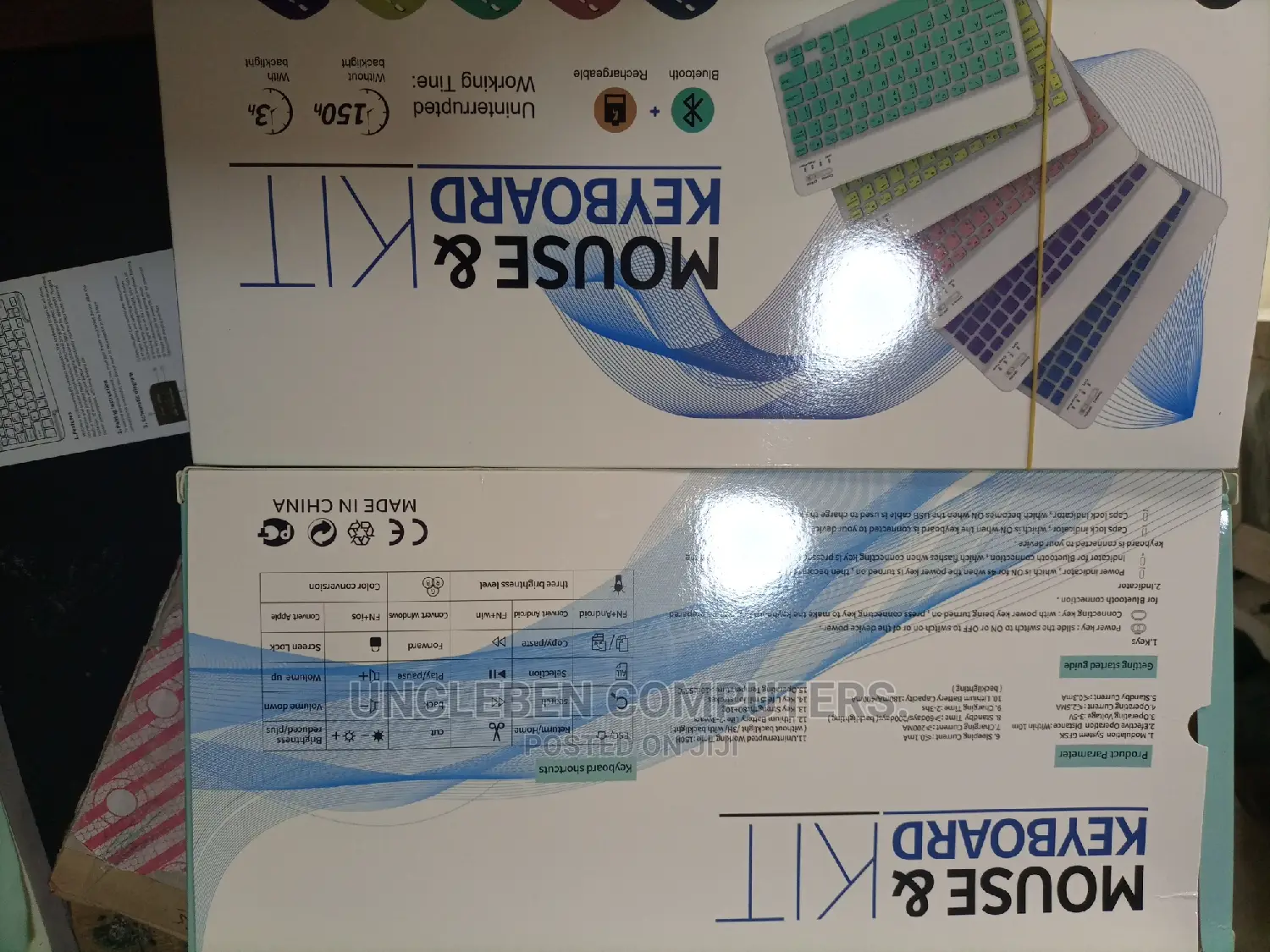 Rechargeable Bluetooth Keyboard With Mouse
