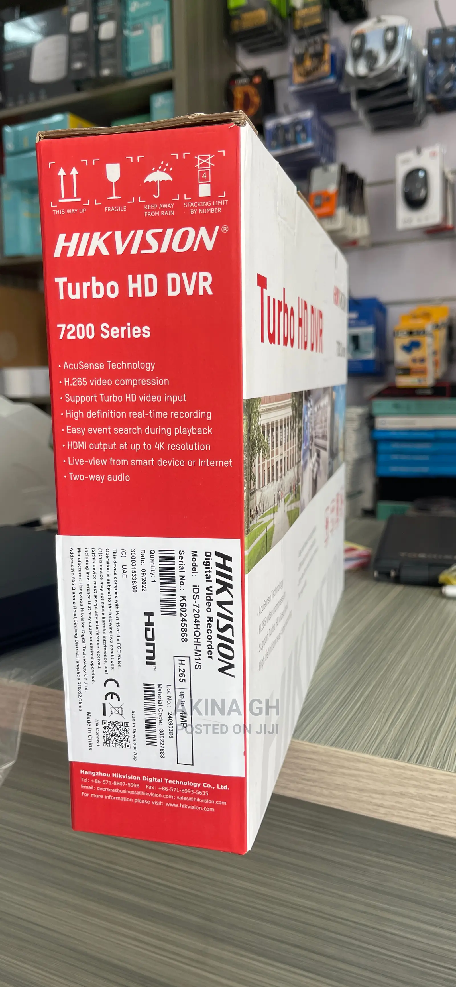 Hikvision 4channel 4mp DVR