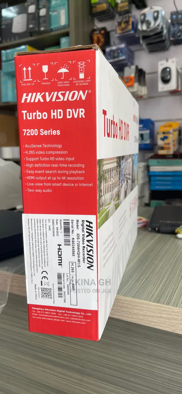 Hikvision 4channel 4mp DVR 3
