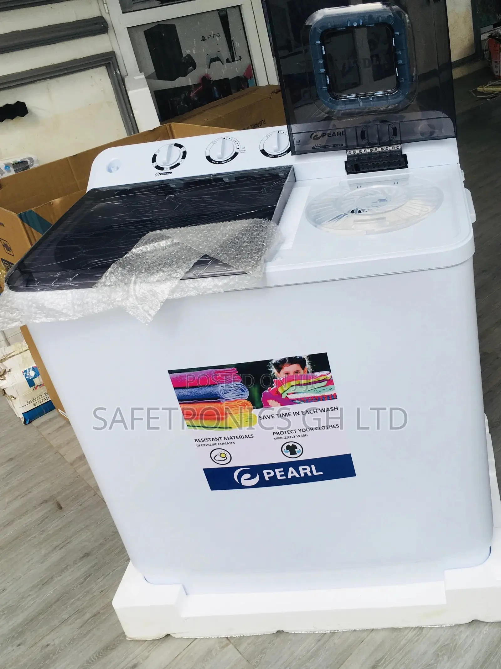 12kg Pearl Reliable Washingmachine Topload Semiautomatic