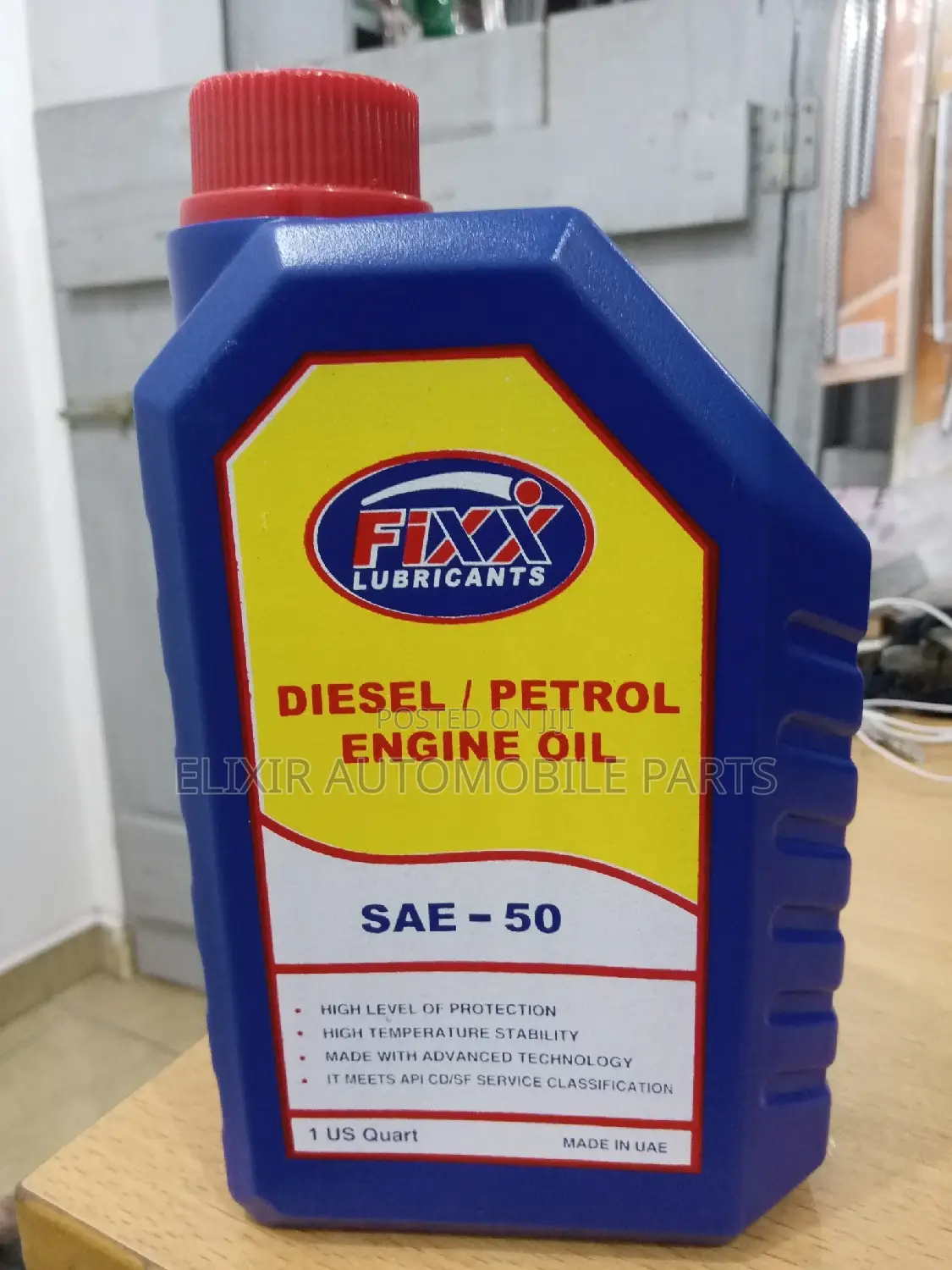SAE-50 Diesel Petrol Engine Oil