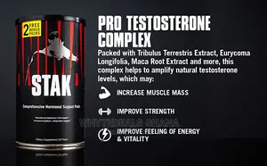 Animal Stak –Complete Hormonal Testosterone Support Pack