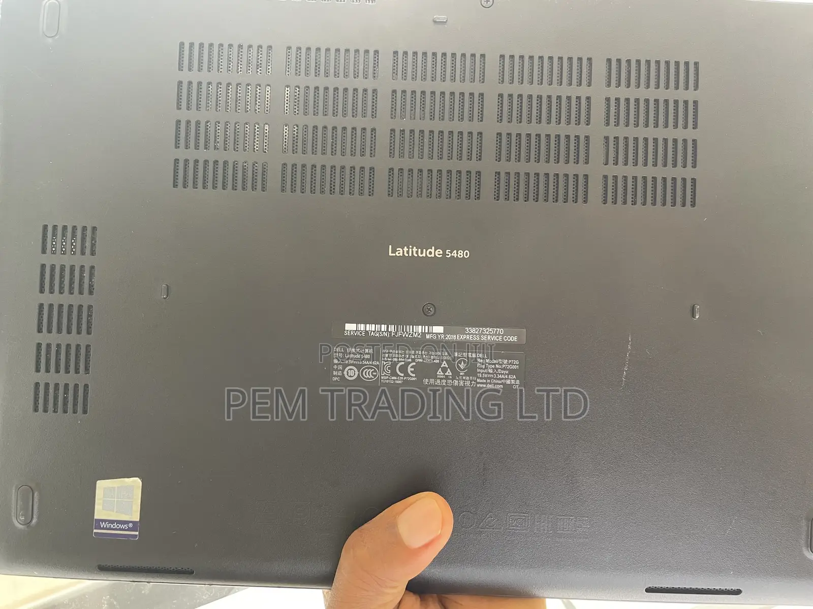 Laptop Dell Latitude 14 5480 8GB Intel Core I7 SSD 256GB
