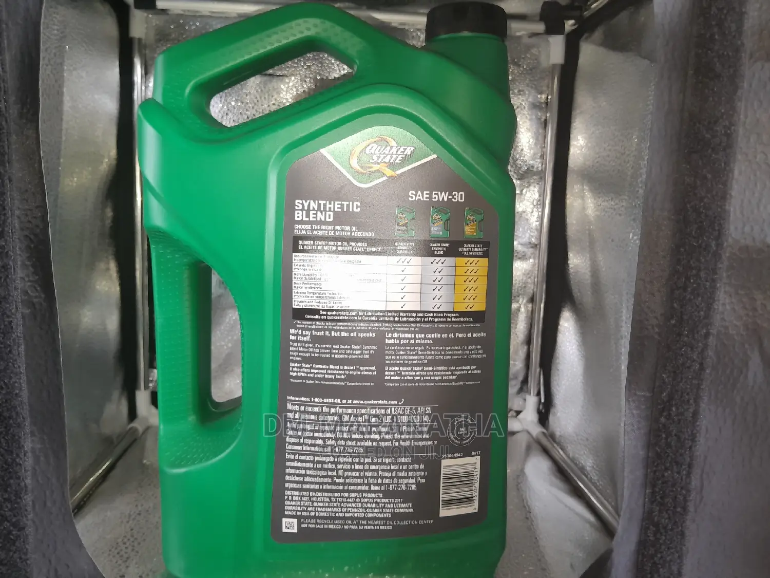 5w30 Quaker State Synthetic Blend Engine Oil
