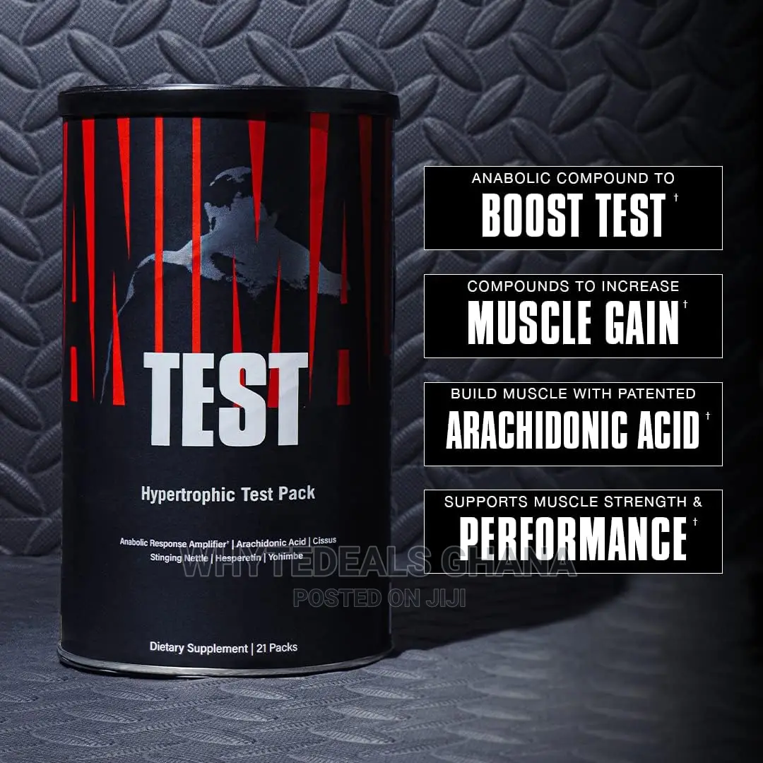 Animal Test –Testosterone Booster Men Strength for Athletes
