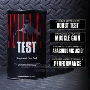 Animal Test –Testosterone Booster Men Strength for Athletes