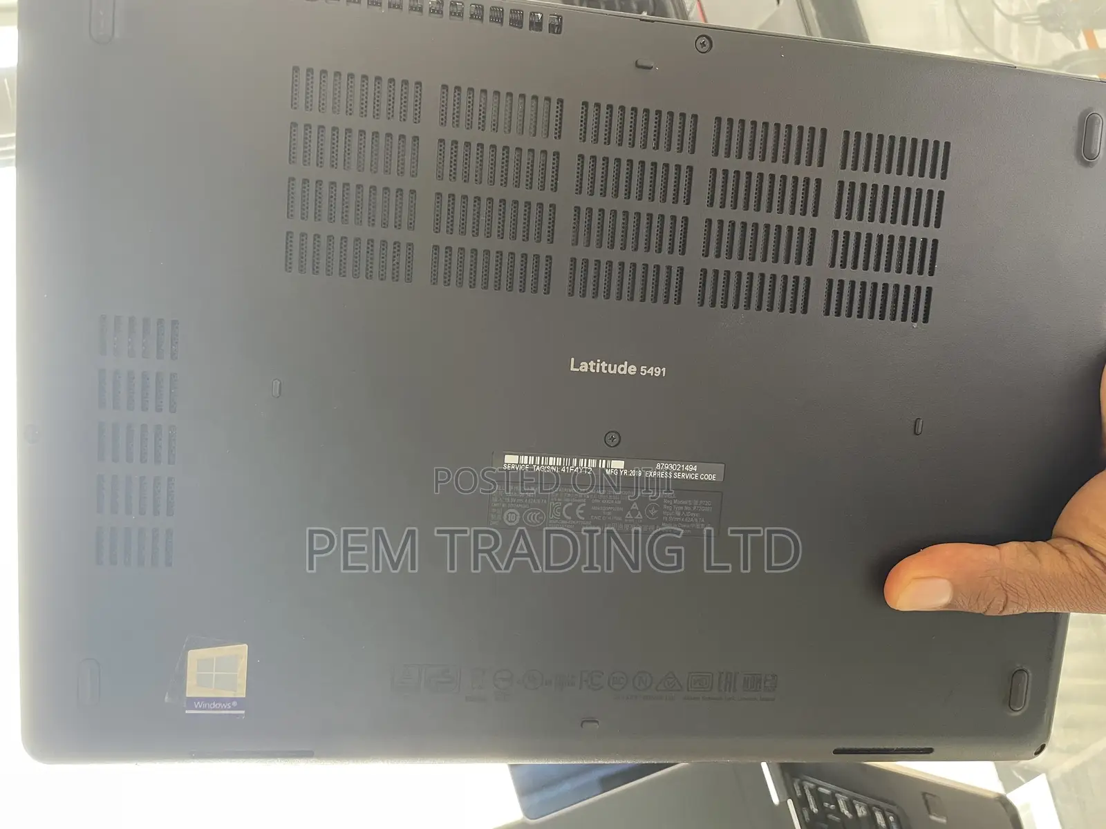 Laptop Dell Latitude 5491 8GB Intel Core I7 SSD 256GB