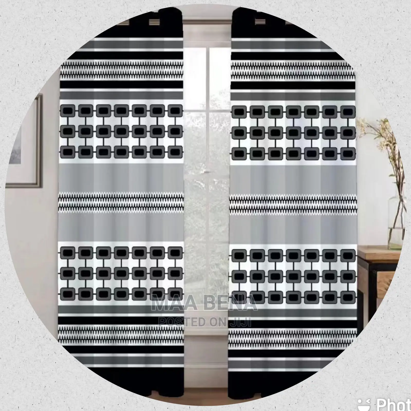 Thick Sunblock Curtain - 2in1