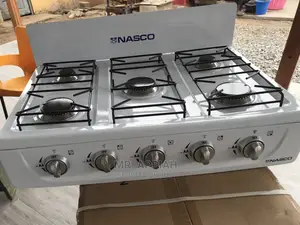 Budget-Friendly Nasco 4 Gas Burner Available(White)