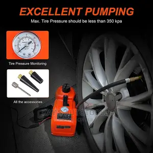 5ton Electric Car Jack With Impact Wrench With Tire Pump