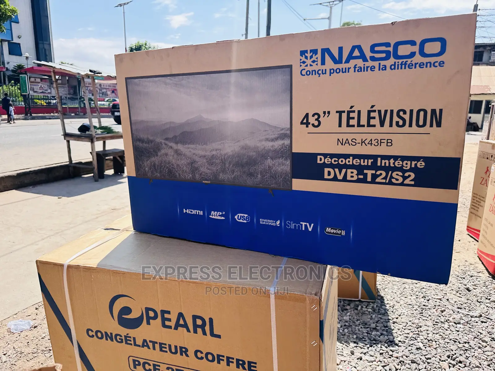 Brand~New Nasco 43”FHD Digital Satellite 
