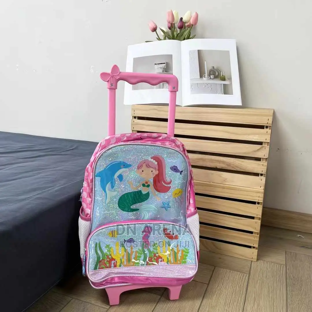 2 in 1 Trolley Backpacks 14inches Plus a Small Bag