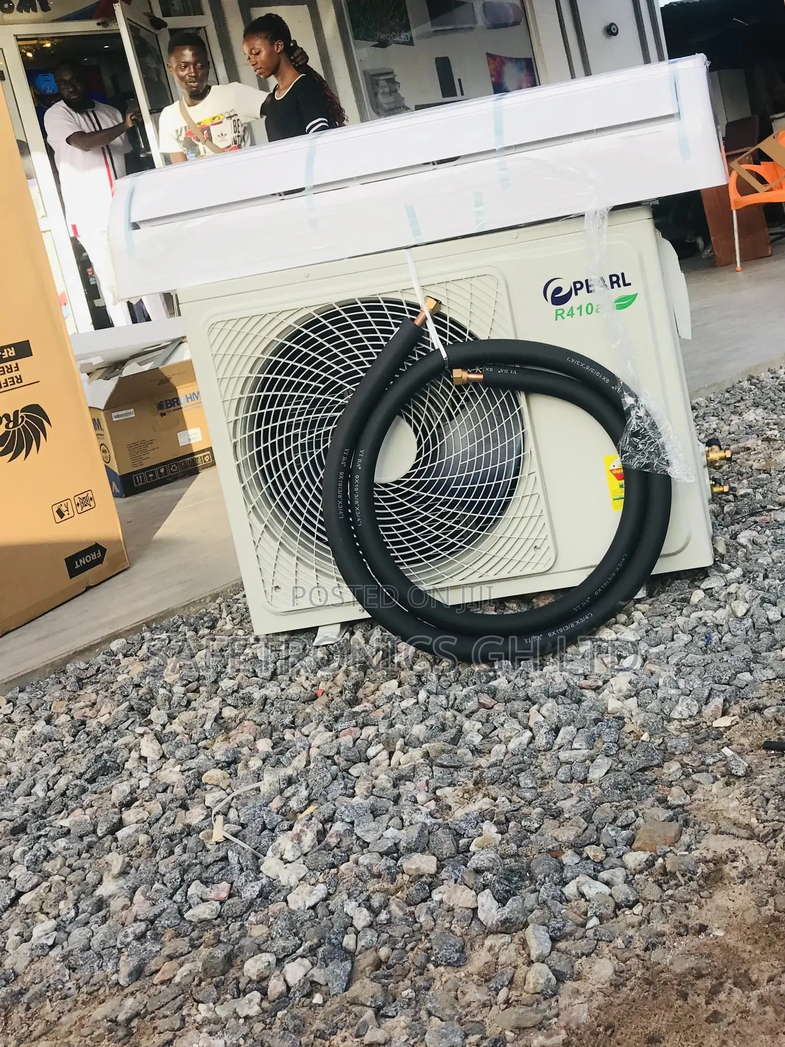 New 2.5hp Airconditioner Gas Split R410 Pearl Extra Cooling