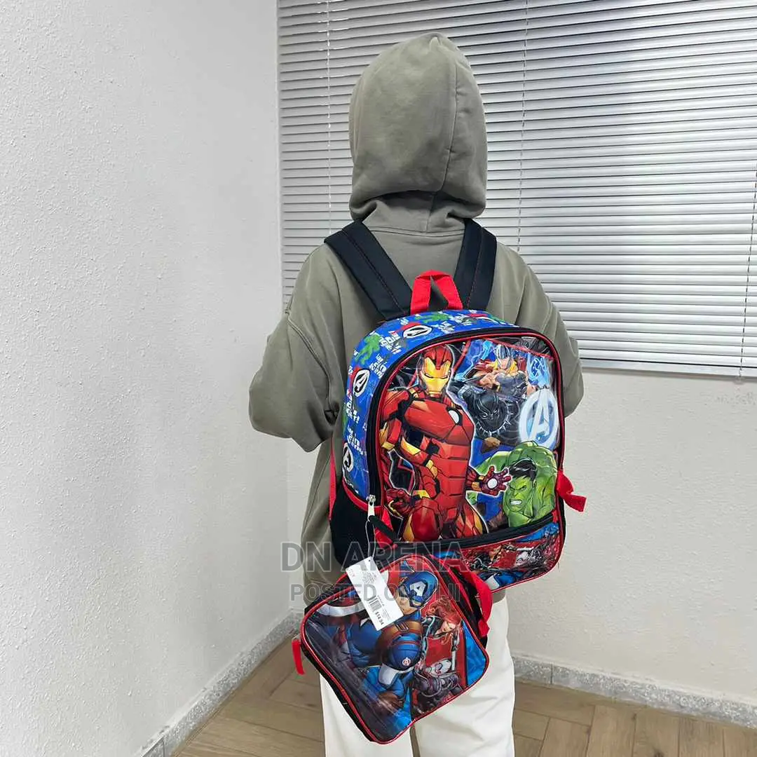 Backpacks for Primary School With Lunch Bag