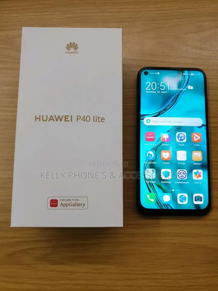 New Huawei P40 lite 5G 128 GB Black