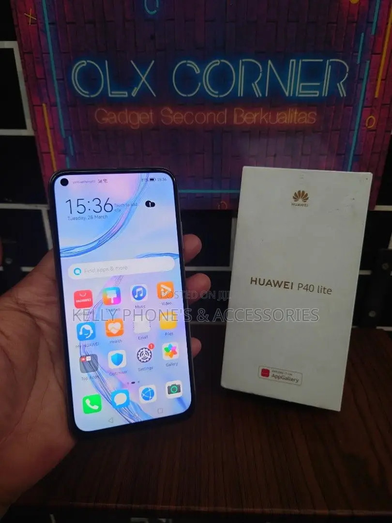 New Huawei P40 lite 5G 128 GB Black
