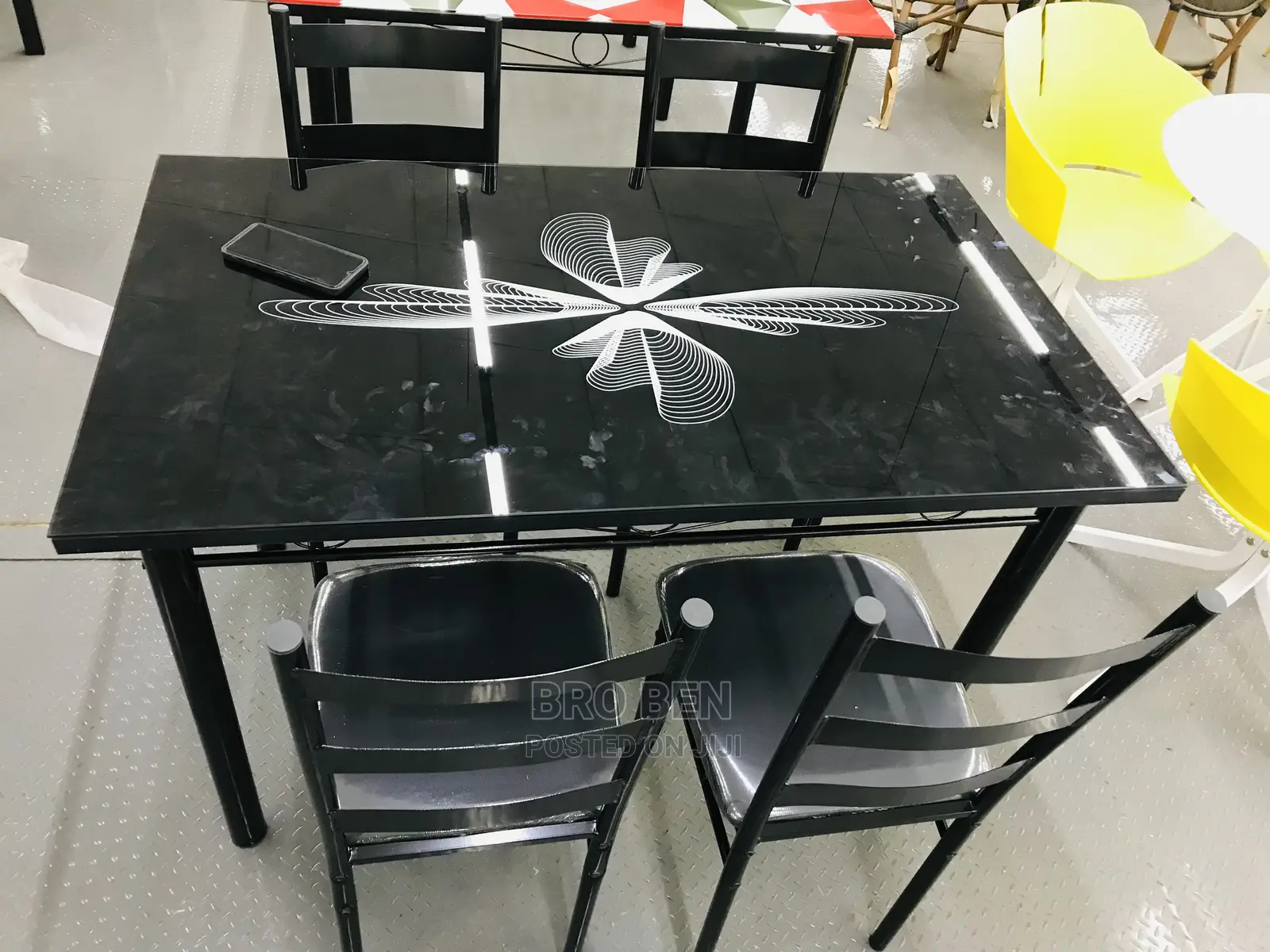 Glass Dining Table in Tema Metropolitan - Furniture, Bro Ben | Jiji.com.gh