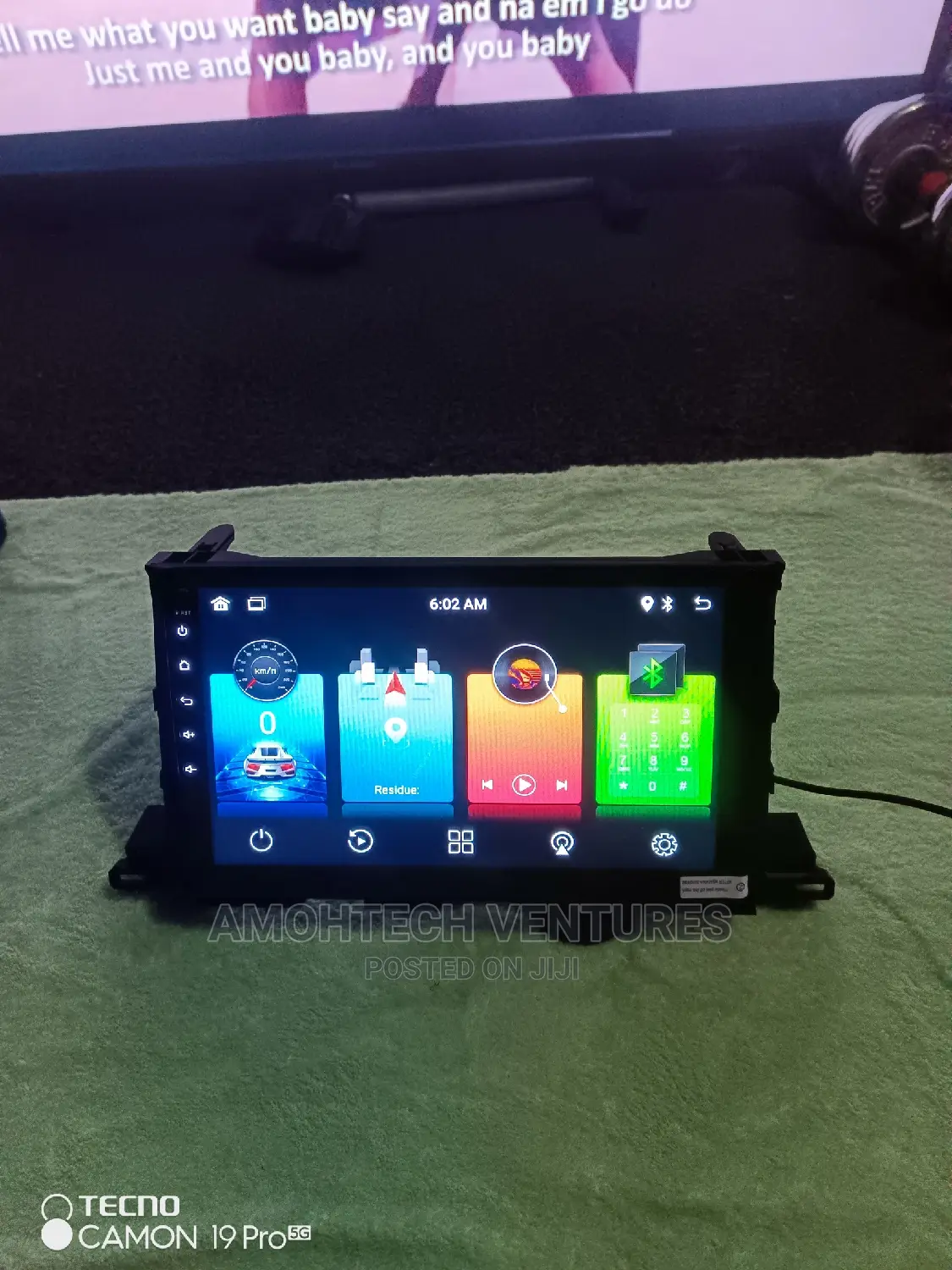 Highlander Android Screen \ Radio 2015+