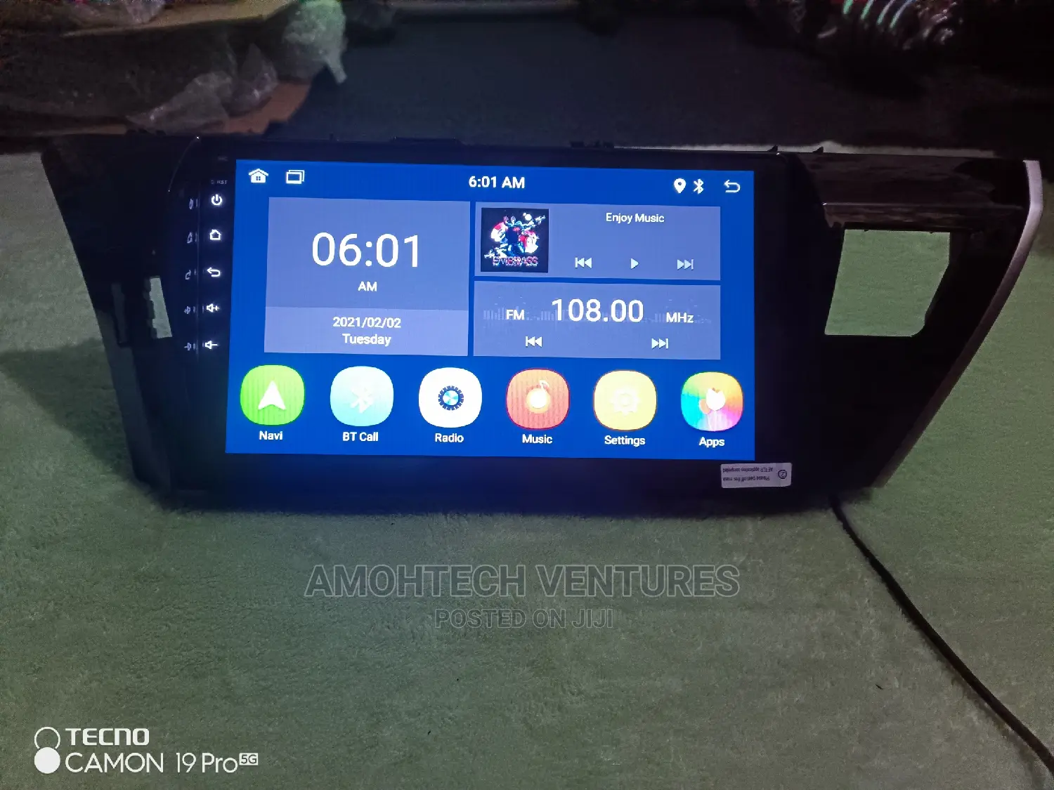 2014 Corolla Android Screen\Radio
