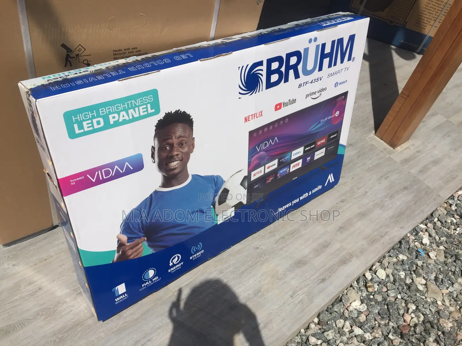 New Bruhm 43′′ FULL HD Smart LED TV [ BTF-43SV]