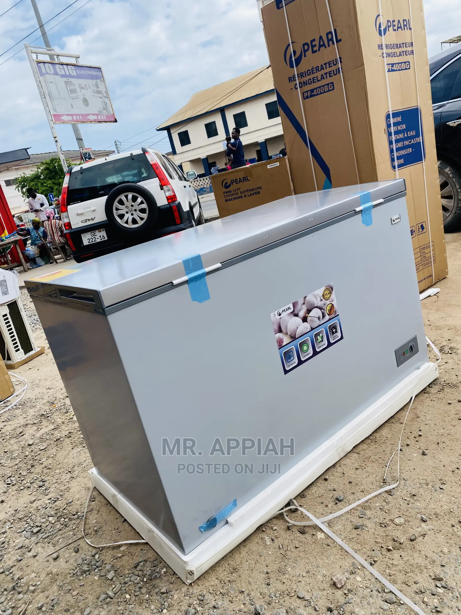 Get a Discount on Pearl PCF-370 Single Door Freezer.290L 