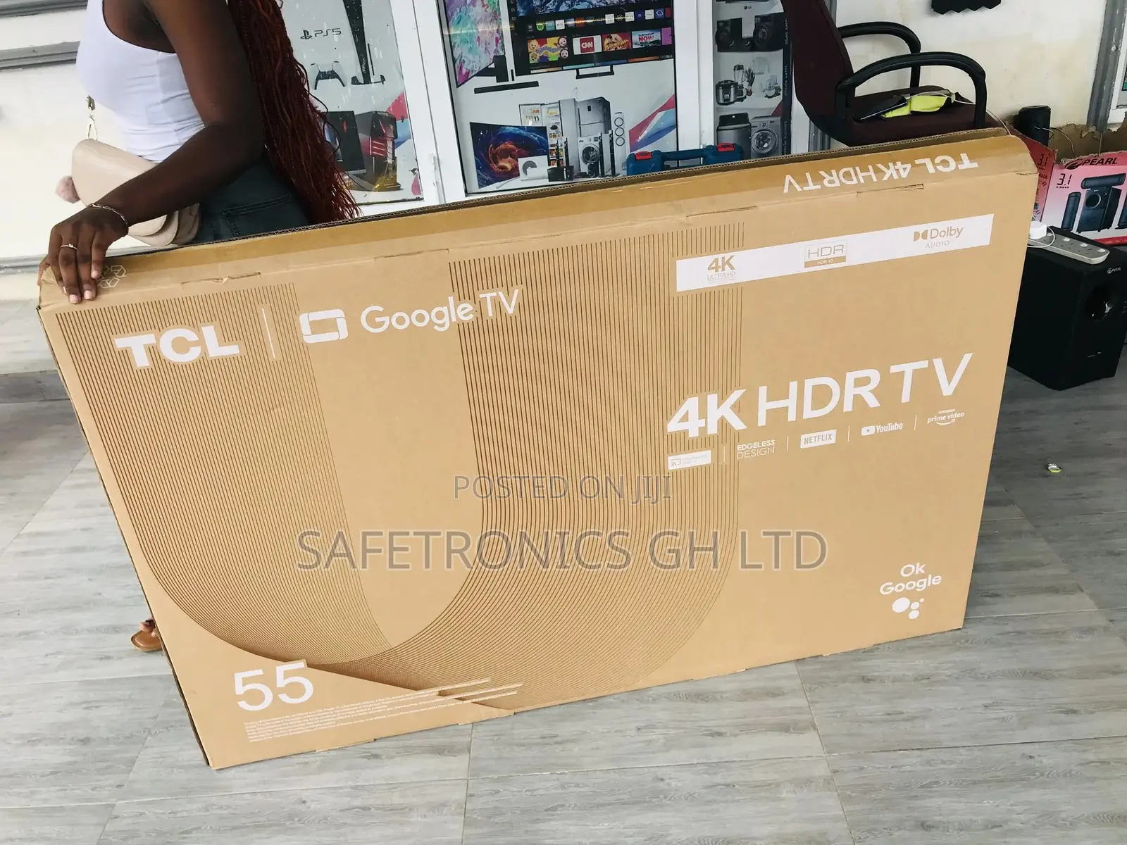 High Quality P635 55 Inches Glossy Led TCL Tv