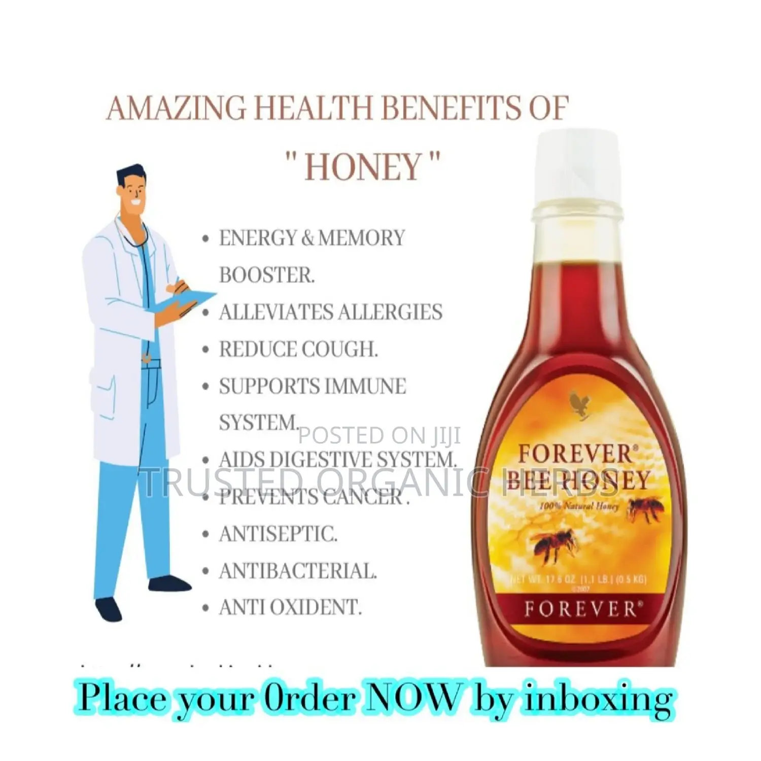 100% Natural Bee Honey From Forever Living Products