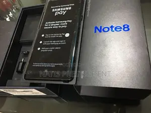 New Samsung Galaxy Note 8 128 GB Black