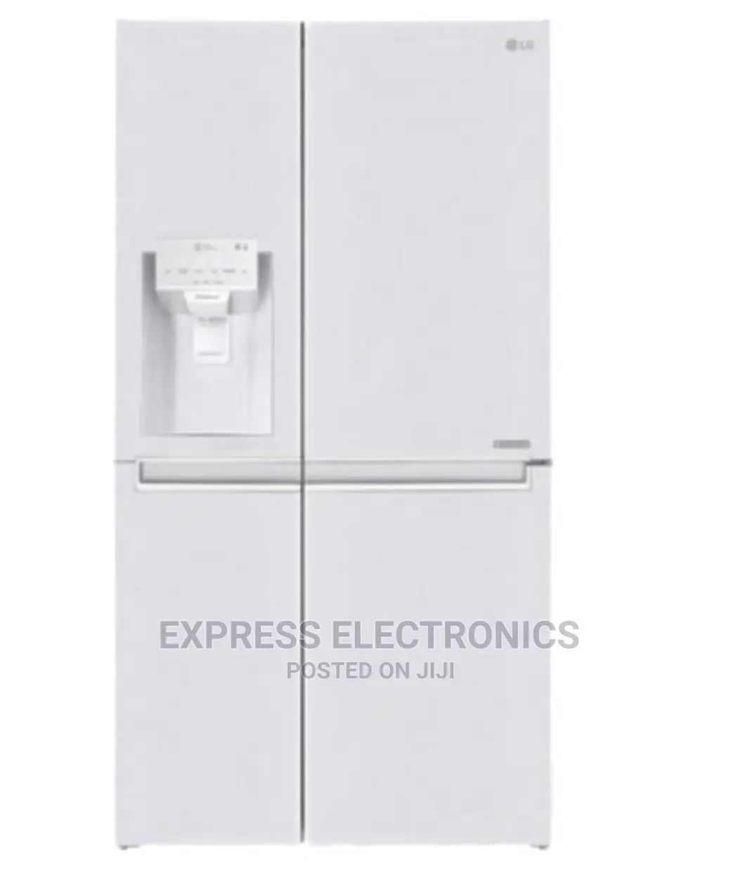 LG 601L Side by Side Refrigerator, Door-in-Doortmwhite