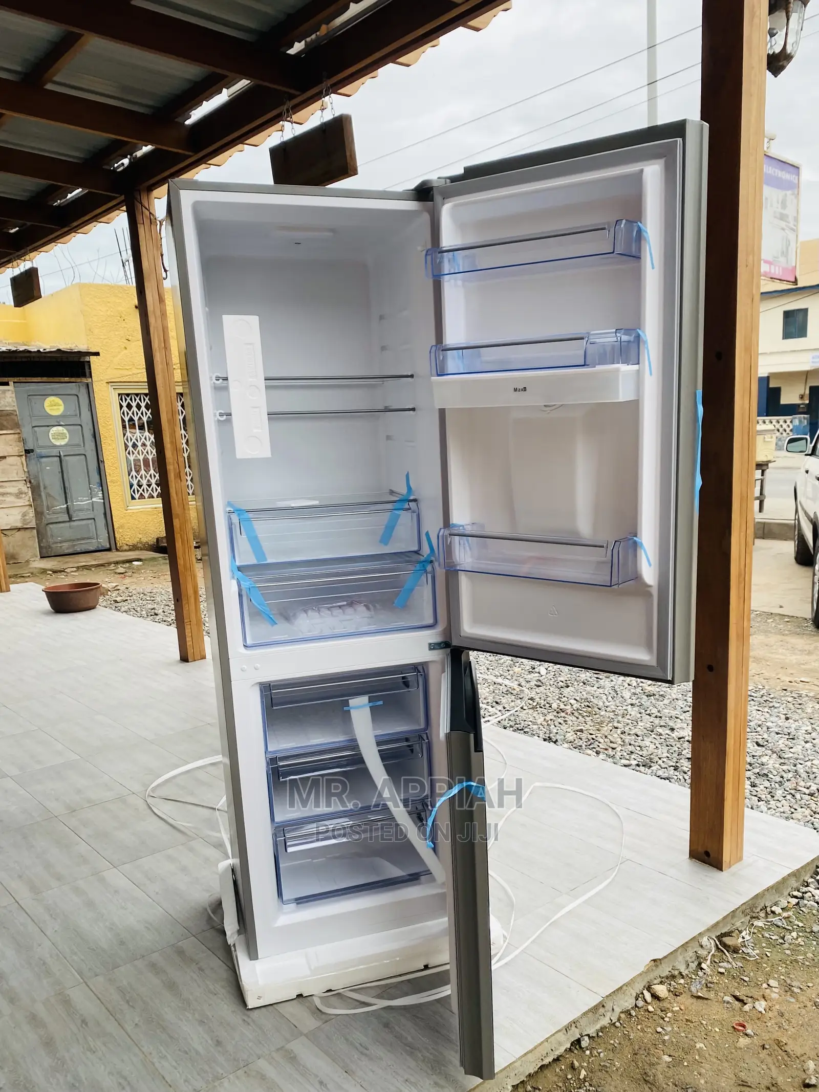 Get a Great Discount on Pearl PF540IXWD 2 Door Fridge(417L)