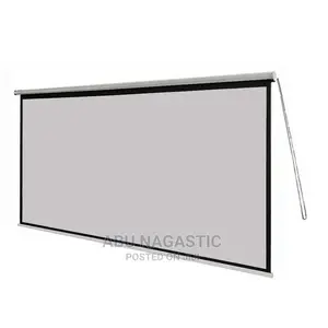 Manual Pull Down Projector Screen 243×243