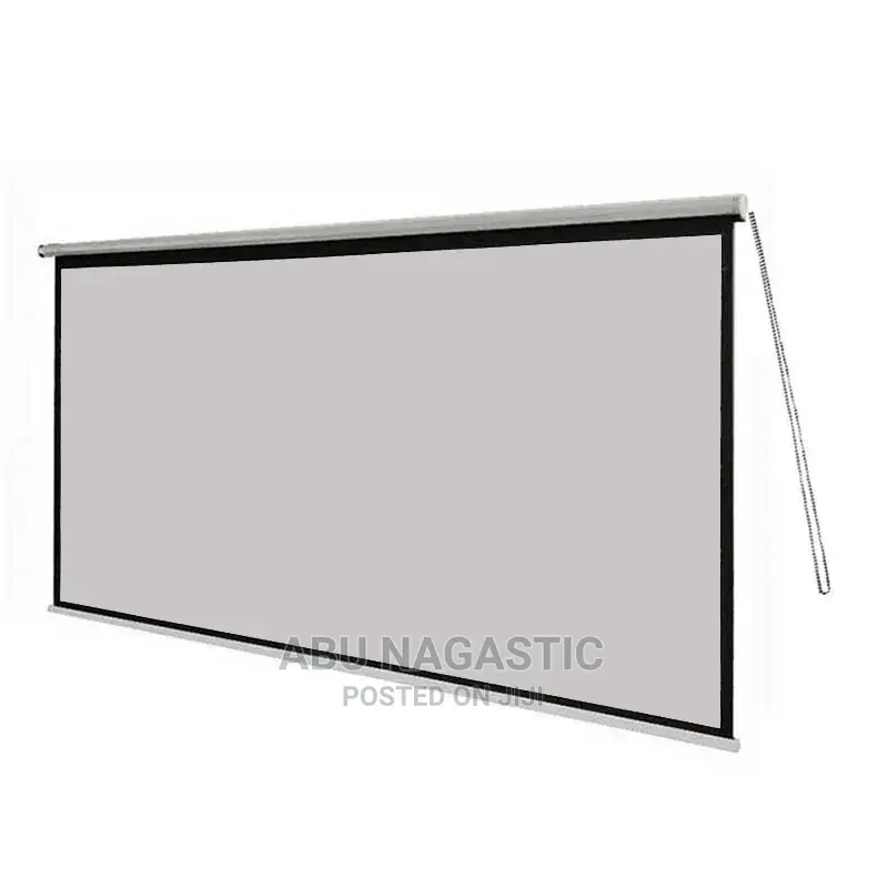 Manual Pull Down Projector Screen 243×243