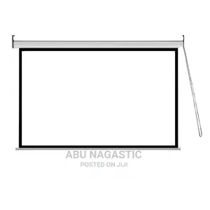 Manual Pull Down Projector Screen 243×243