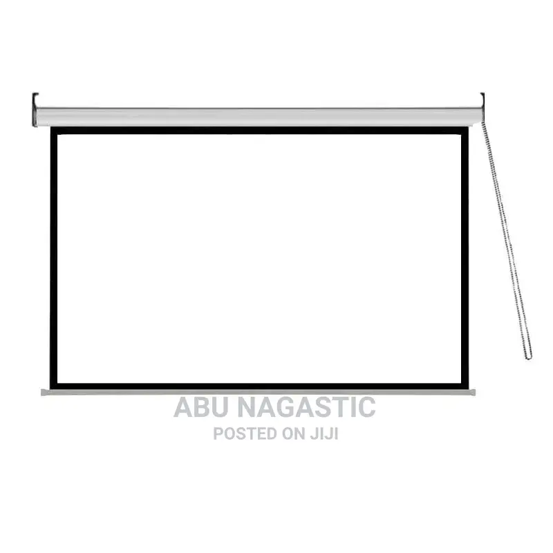 Manual Pull Down Projector Screen 243×243