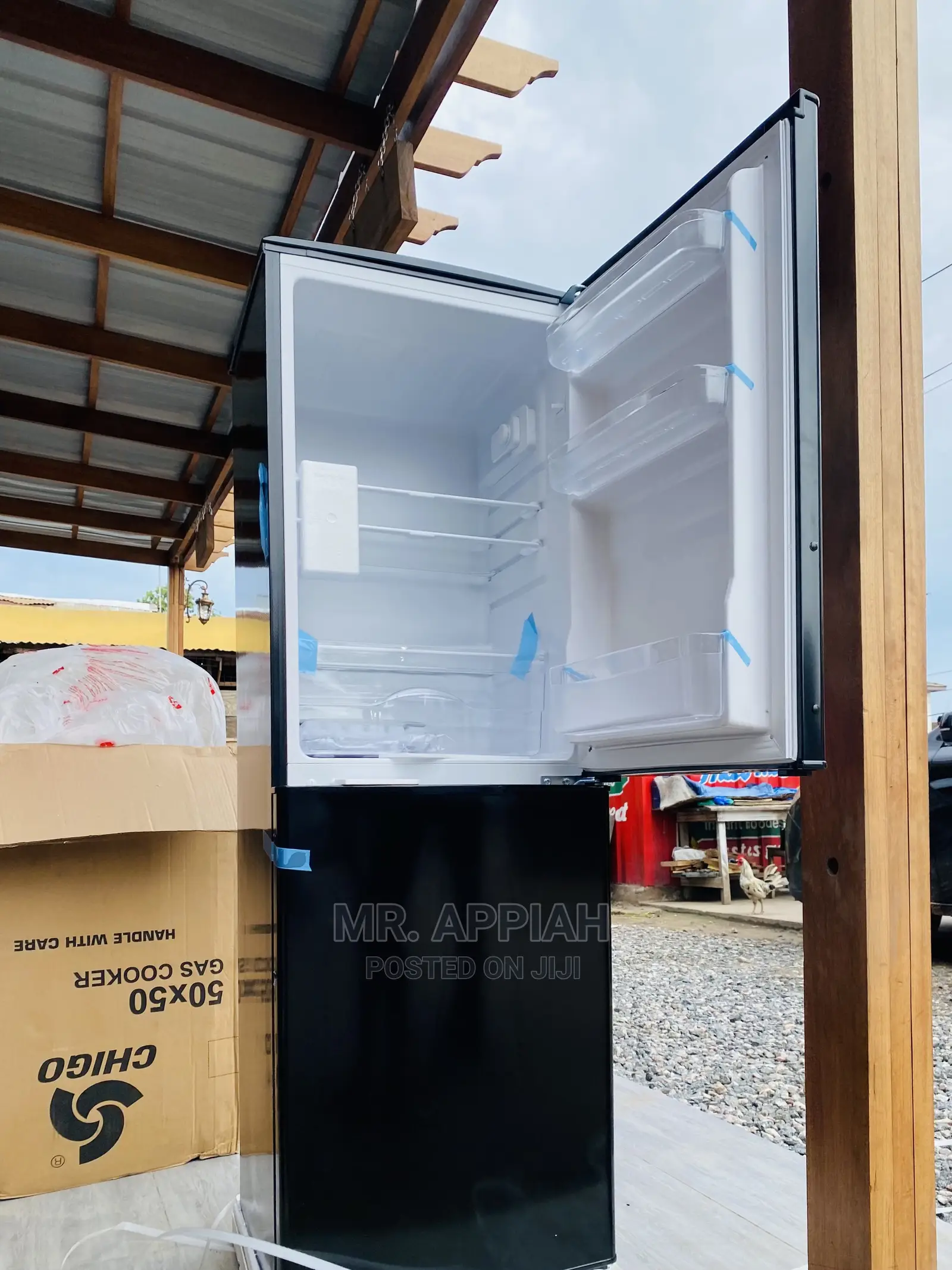 Budget-Friendly 166ltr Rainbow Double Door Fridge(RF 271IX)