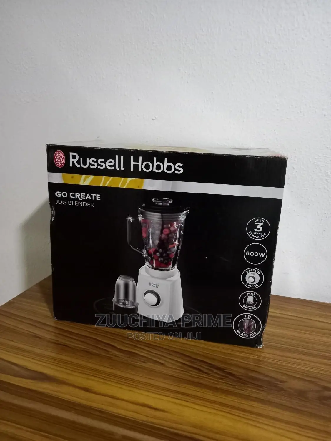Russell Hobbs Glass Blender With GRINDER- From UK