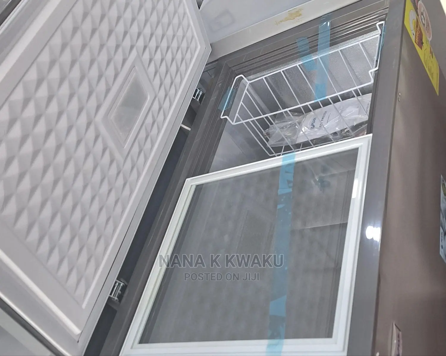 #New Pearl 202litres Chest Freezer Silver