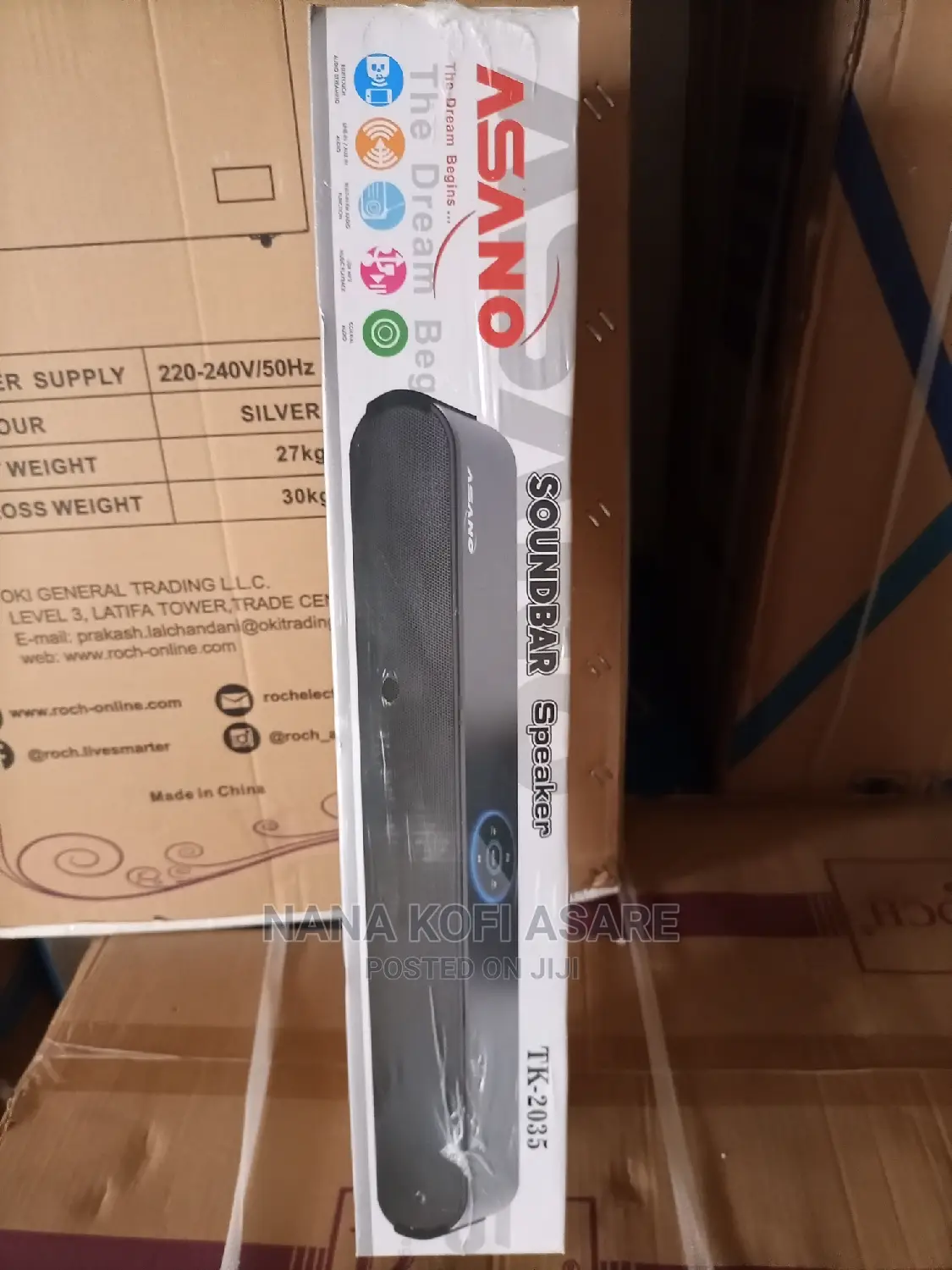 Asano Tk_2035 Sound Bar 1.0ch