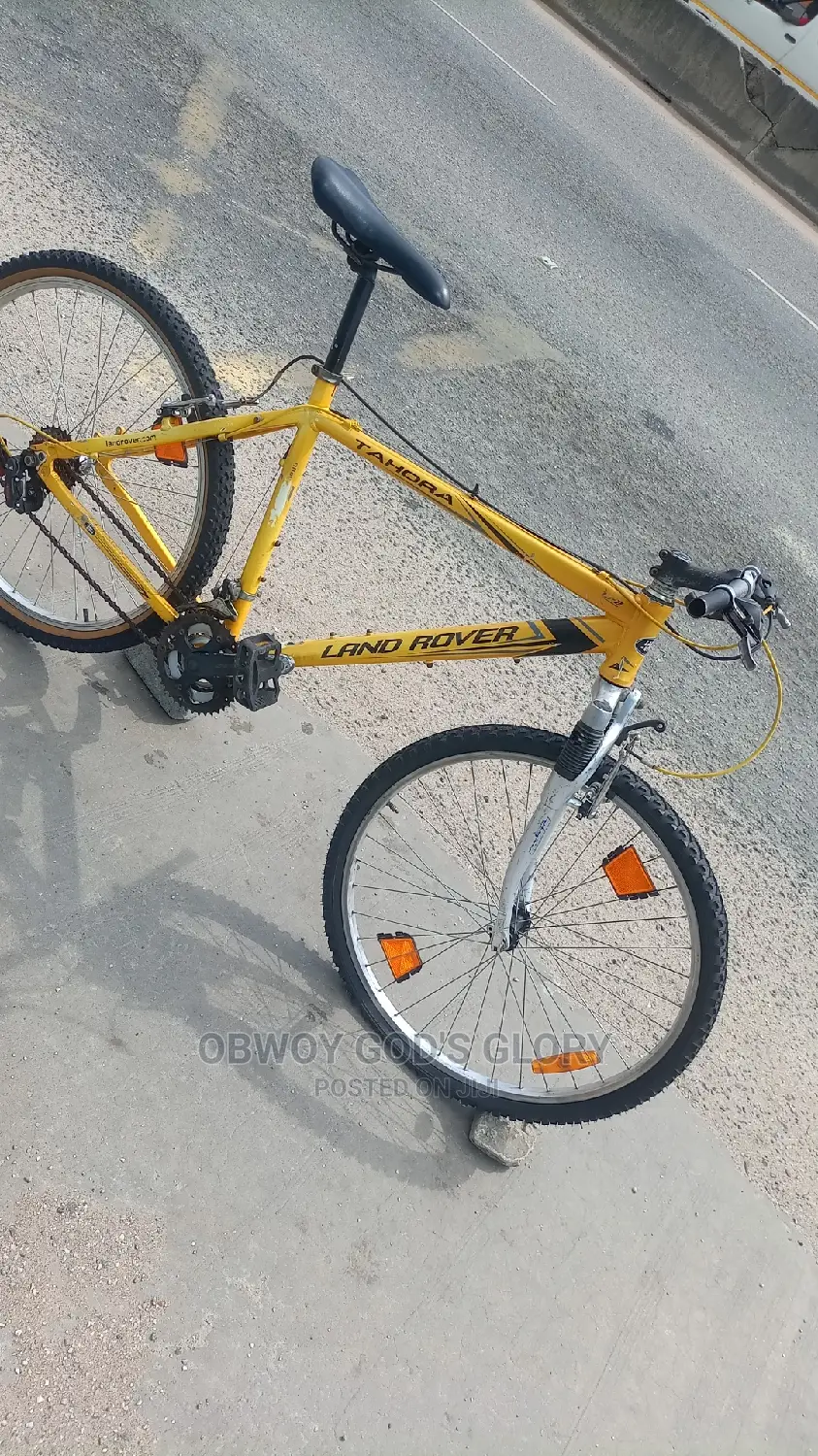 Power Yellow Mountain Bike