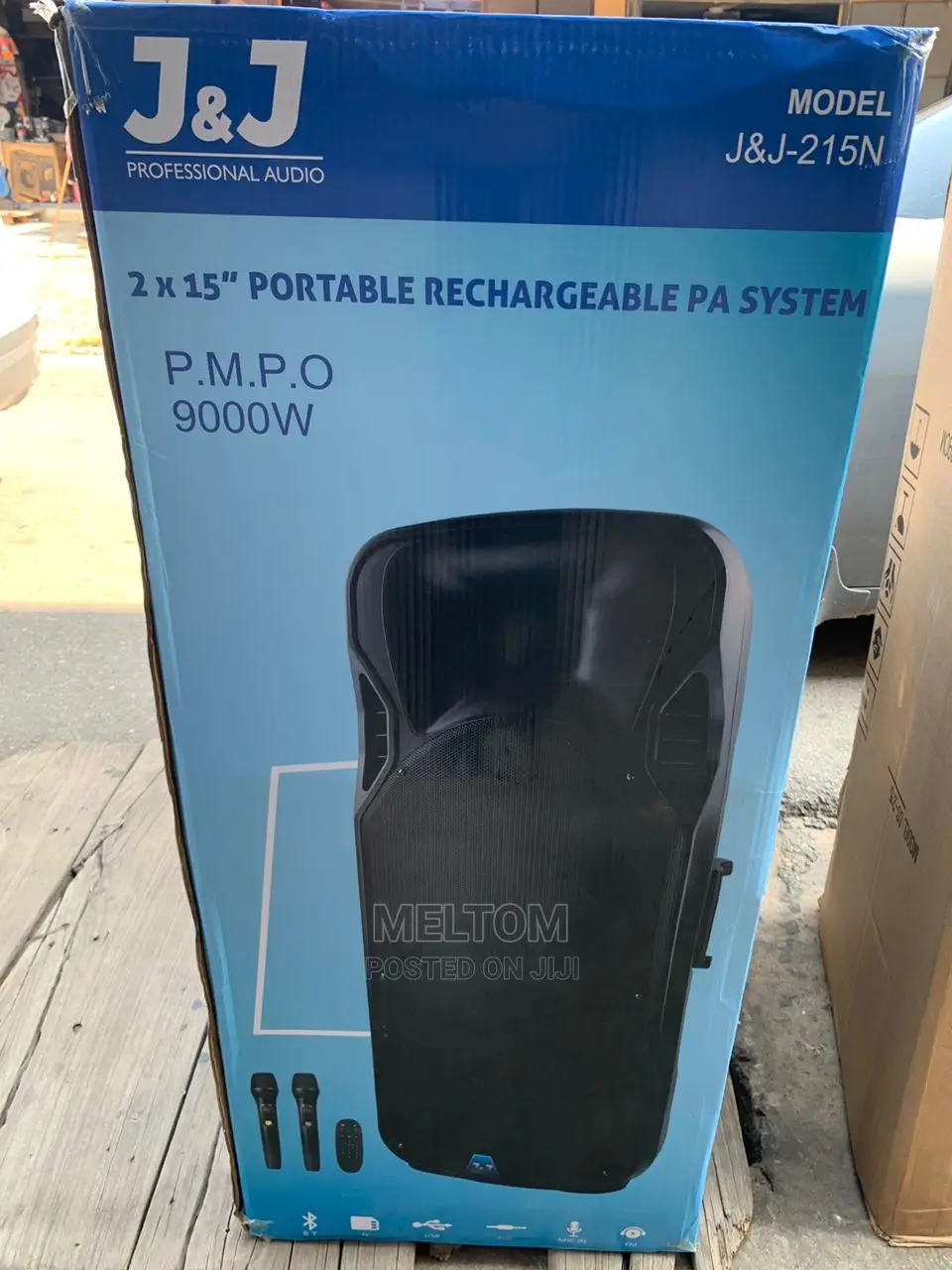 J J Rechargeable Speaker (Long Range)