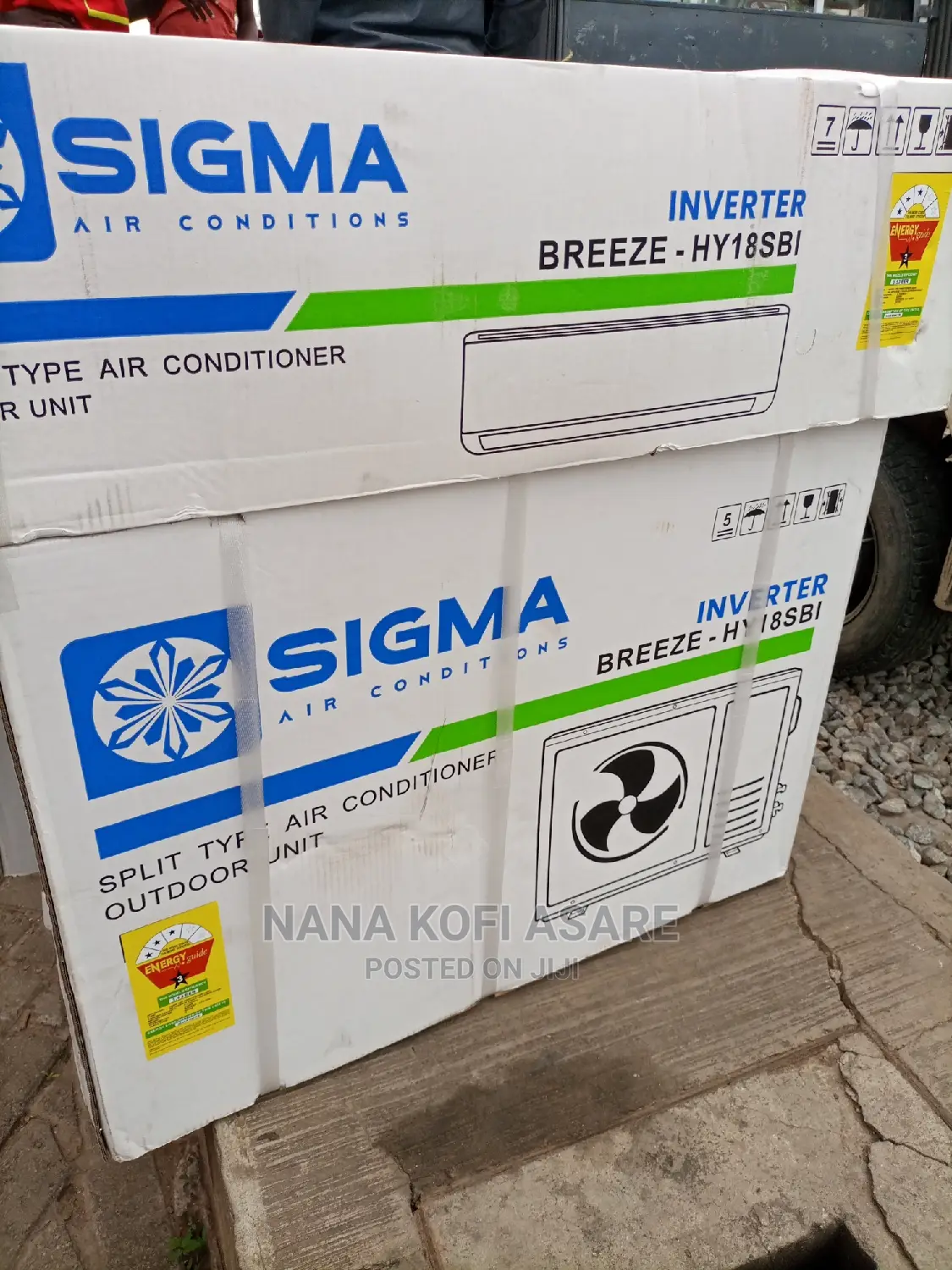Sigma 2.Ohp Inverter Split Type Ac
