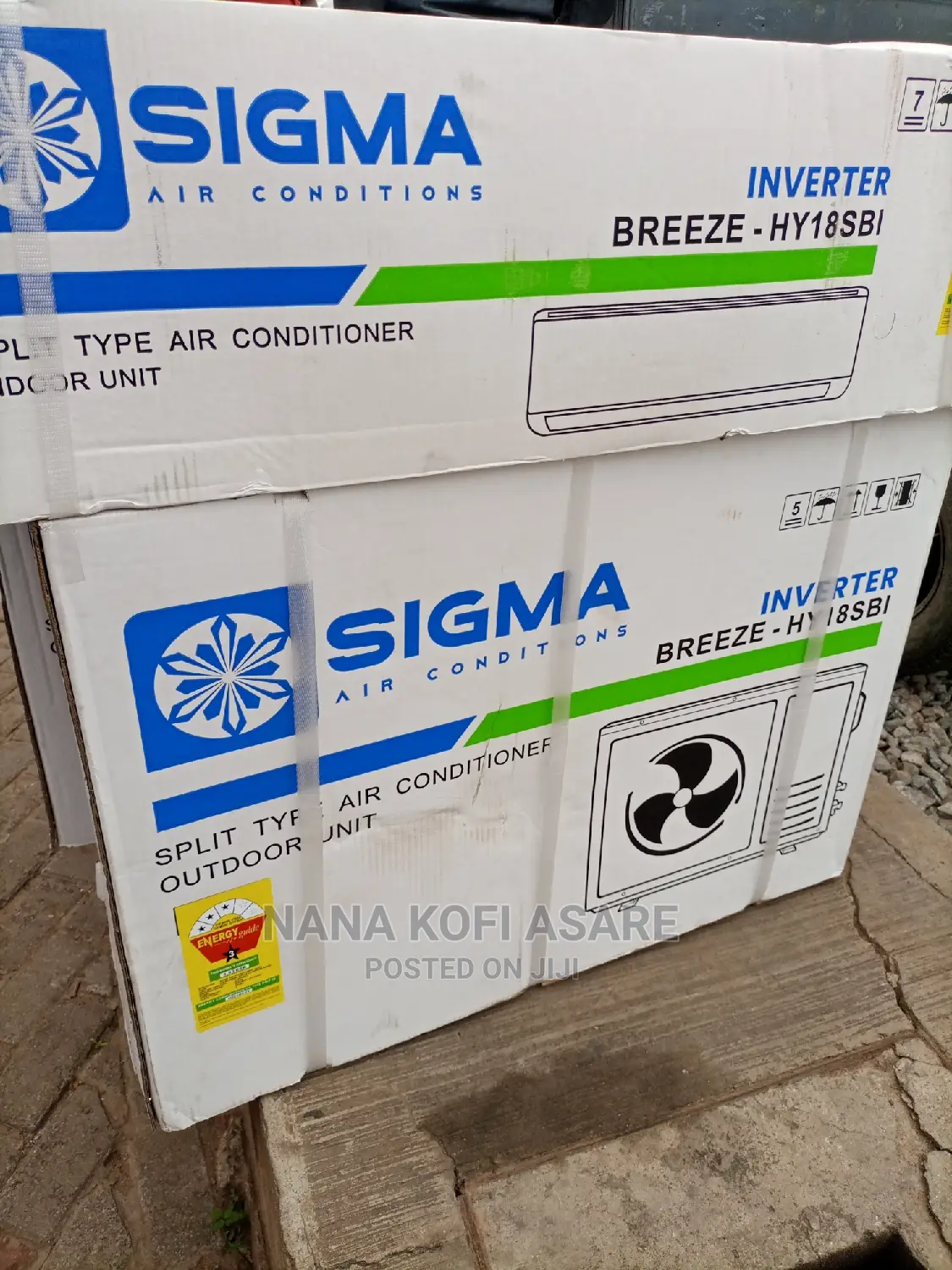 Sigma 2.Ohp Inverter Split Type Ac