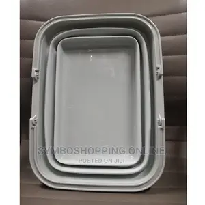 Collapsible Foldable Basket With Carry Handles
