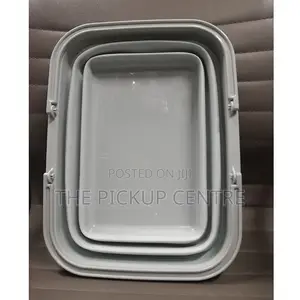Collapsible Foldable Basket With Carry Handles
