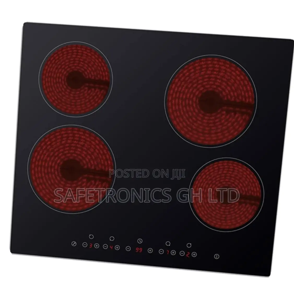 Best Sales on Midea 4 Burner Electric Hob MC-HF605