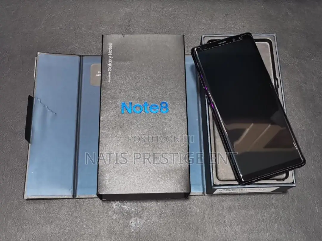 New Samsung Galaxy Note 8 128 GB Black