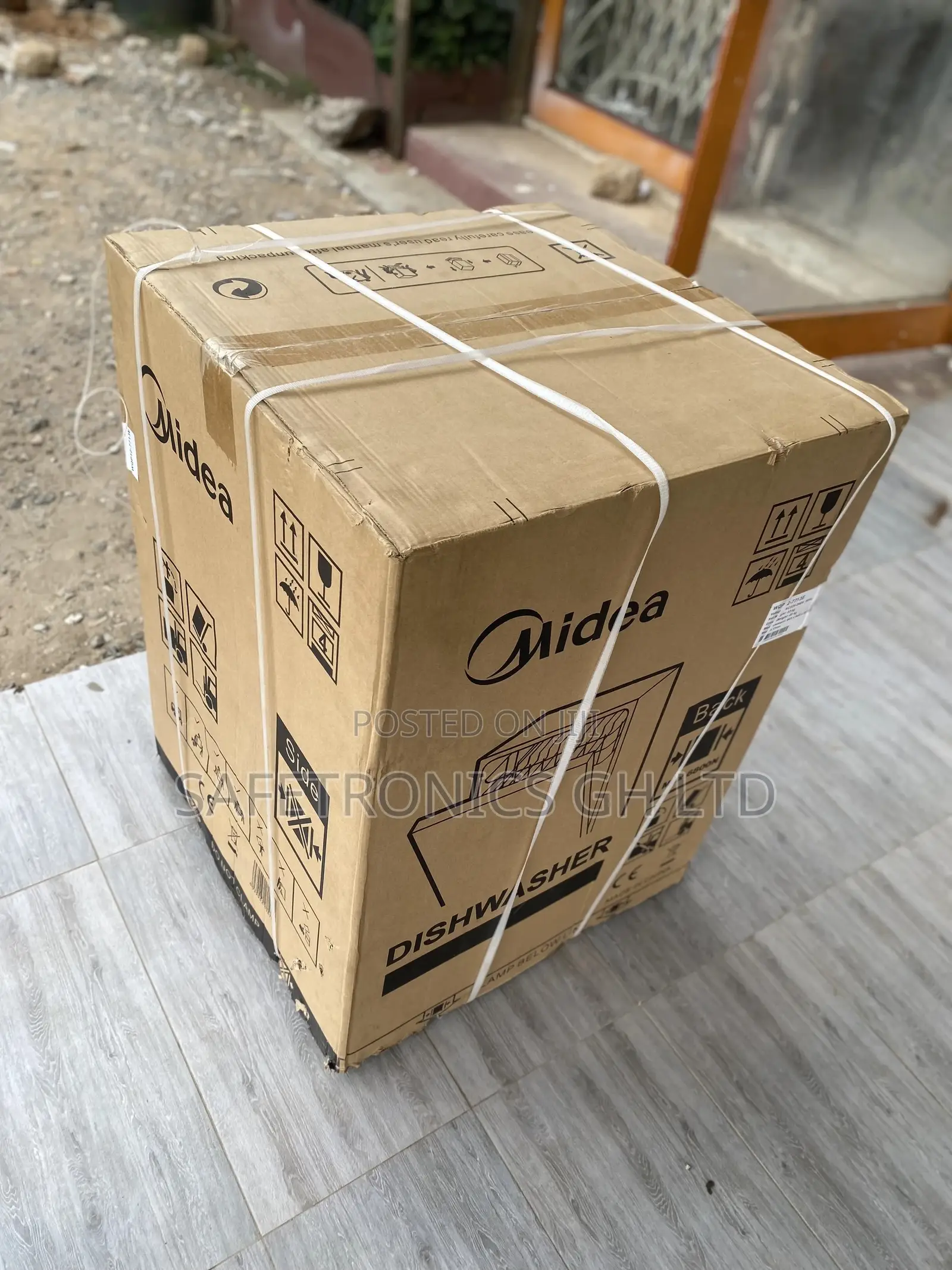 Midea 12 Plates Dishwasher Full Board (WQP12-5203) Affordabl